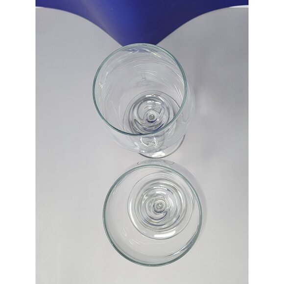 Set Of 2 Clear Crystal Glass Wine Glasses Elegant Stemware For Red Or White Wine - Picture 2 of 8